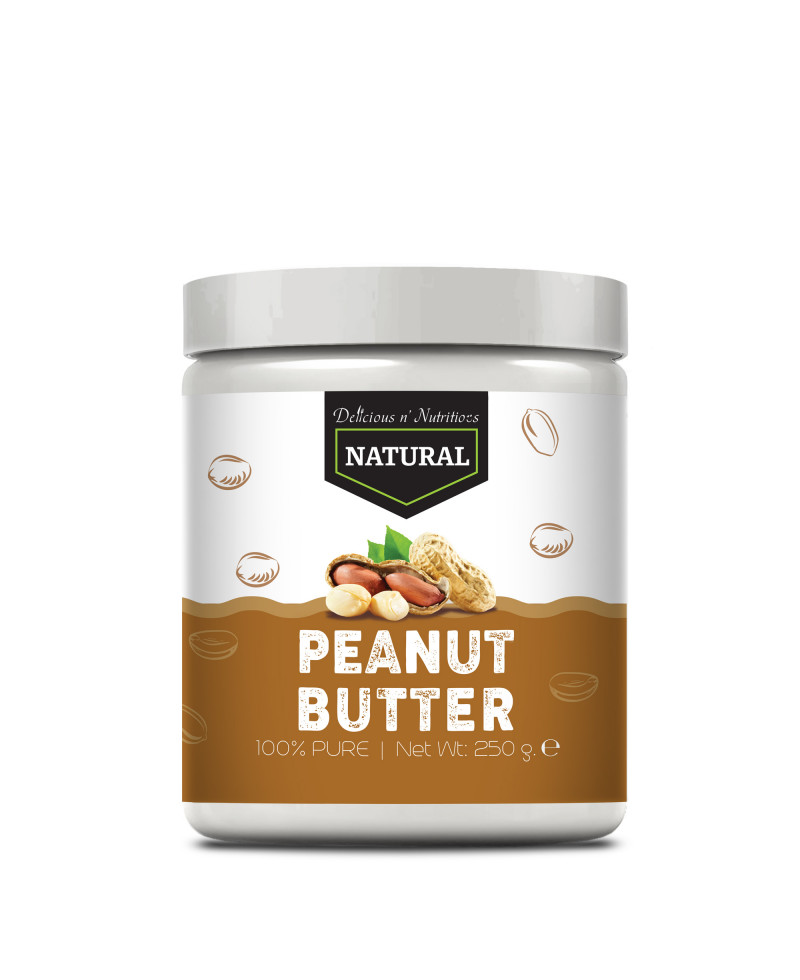 NATURAL PEANUT BUTTER - 250 g