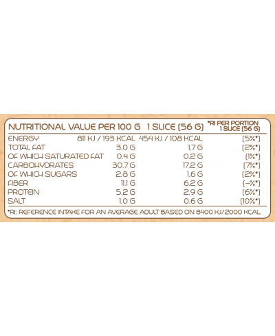 BIO BREAD WITH LINSEED - 500 g