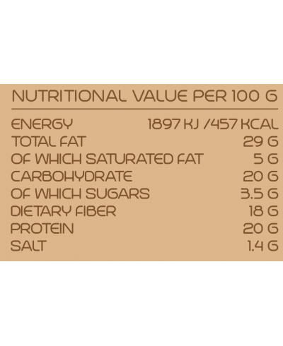 NATURAL CRACKERS 5 GRAINS - 130 g