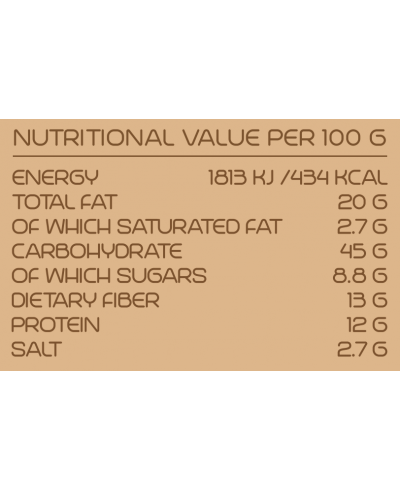 NATURAL CRACKERS TOMATO & BASIL - 150 g